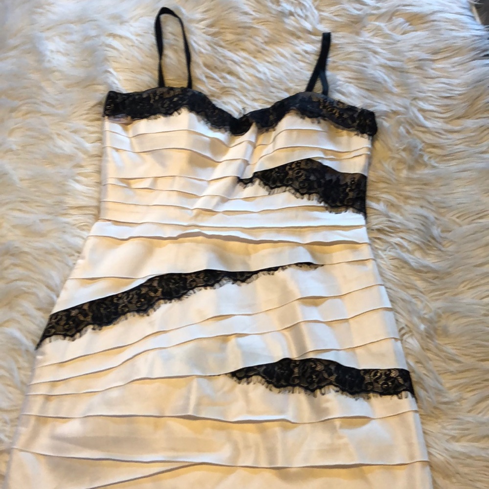 Bebe wrap mini dress